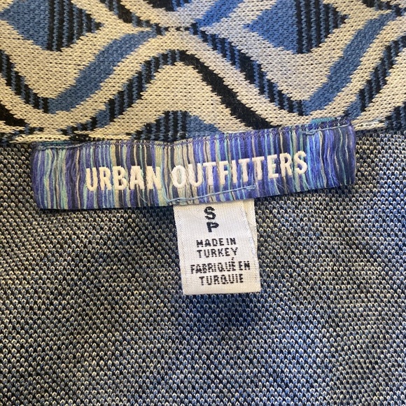 Urban Outfitters Blue Geometric Dress - Picture 4 of 9